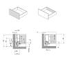 Komplet szuflad Muller Box profi line 3D L=350 Н=95 Antracyt, cena - zdjecie №5 - small