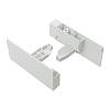 Łącze do frontu H = 95 Muller Box profi line Biały - small