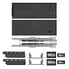 Komplet szuflad Muller Box profi line 3D L=400 Н=178 Antracyt, kupic - zdjecie №2 - small