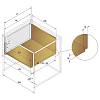 Komplet szuflad Muller Box profi line 3D L=450 Н=238 Biały, nie drogie - zdjecie №3 - small