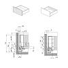Komplet szuflad Muller Box profi line 3D L=500 Н=127 Antracyt, cena - zdjecie №5 - small