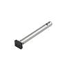 Podpora REKORD H=108 mm, boczna, korpus od 18 mm/ wiercenie Ø12 mm L110 mm / wysokość regulowanego otworu 100 mm/ 400 kg, Italiana Ferramenta, kupic - zdjecie №2 - small