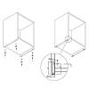 Stopka REKORD H=60mm szczytowa/Ø12mm L62mm/reg.otwór 52mm/150kg,Italiana Ferramenta, zdjecie - zdjecie №4 - small