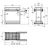 Cargo 300mm grafit, mocowane centralnie częściowego przedłużenia Partner VIBO (EGPHM30B2BGR), kupic - zdjecie №2 - small