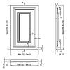 Front MDF z podwójnym profilem nakladanym 16-22 mm, bez powłoki, nie drogie - zdjecie №3 - small