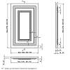 Front MDF z podwójnym profilem nakladanym 16-22 mm, bez powłoki, nie drogie - zdjecie №3 - small