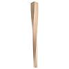 Noga drewniana Izabella,  jesion bez powłoki, H=710 mm, - small