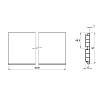 Cokół PVC L=3000 H=100 szczotkowany Sсilm (m.b.), kupic - zdjecie №2 - small