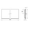 Cokół H=100mm L=4000mm czarny mat Włochy (m.b.), kupic - zdjecie №2 - small