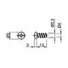 Śruba 6,3х13 mm, wypukła, EURO, kupic - zdjecie №2 - small