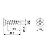 Wkręty samogwintujące ocynkowane 3,0x13mm Muller, kupic - zdjecie №2 - small