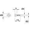 Wkręty samogwintujące ocynkowane Muller 4,0x13mm, nie drogie - zdjecie №3 - small
