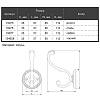 Haczyk Marella CL 43001.113 stal, zdjecie - zdjecie №4 - small