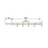 LED-Taśma COB, 608 LEDs/m, 16W, 24V, IP20, ССТ, 3000-6000К, nie drogie - zdjecie №3 - small