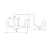 Haczyk Marella CL 43002.071 stal, zdjecie - zdjecie №4 - small