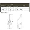 Haczyk Marella CL 43005.205 stal, zdjecie - zdjecie №4 - small