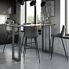 Table base O bar, 400x60mm, h = 1100mm, anthracite Ral 7016 (Muar), zamowienie - zdjecie №6 - small