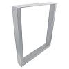 Podstawa do stołu O, 600x80mm, h = 725mm, szary Ral 9006 (Muar), kupic - zdjecie №2 - small