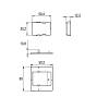 Włącznik dotykowy do lustra do 4 mm, ze ściemnianiem, 12V/24V, 30W/60W, zdjecie - zdjecie №4 - small