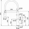 Bateria kuchenna Lina semi-pro Chrom/czarny 115.0626.085 Franke, cena - zdjecie №5 - small