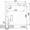 Bateria kuchenna Maris pull-out spray Chrom 115.0392.357 Franke, kupic - zdjecie №2 - small