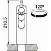 Bateria kuchenna Orbit pull-out Chrom 115.0623.055 Franke, nie drogie - zdjecie №3 - small