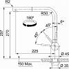 Bateria kuchenna Atlas Neo M pull-out  Antracyt 115.0628.210 Franke, nie drogie - zdjecie №3 - small