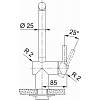 Bateria kuchenna Atlas Neo M pull-out  Antracyt 115.0628.210 Franke, zdjecie - zdjecie №4 - small