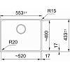 Zlewozmywak do podbudowy Fragranit + Maris MRG 110-52 Łupkowy Szary 125.0716.375 Franke, kupic - zdjecie №2 - small