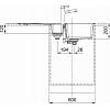 Zlewozmywak wbudowywany Fragranit + Centro CNG 651-100 Łupkowy Szary 114.0716.327 Franke, cena - zdjecie №5 - small