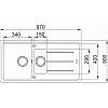 Zlewozmywak wbudowywany Fragranit+ Basis BFG 651-97 Łupkowy Szary 114.0716.320 Franke, nie drogie - zdjecie №3 - small