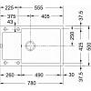 Zlewozmywak wbudowywany Fragranit+ Maris MRG 611-78 XL Łupkowy Szary 114.0716.344 Franke, zdjecie - zdjecie №4 - small
