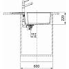 Zlewozmywak wbudowywany Fragranit+ Urban UBG 611-78 XL Łupkowy Szary 114.0716.364 Franke, zdjecie - zdjecie №4 - small