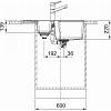 Zlewozmywak wbudowywany Fragranit+ Urban UBG 651-78  Łupkowy Szary 114.0716.368 Franke, nie drogie - zdjecie №3 - small