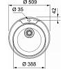 Zlewozmywak wbudowywany stalowy Rondo RON 610-39 TL Stal szlachetna gładka 101.0712.235 Franke, kupic - zdjecie №2 - small