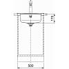 Zlewozmywak wbudowywany stalowy Rondo RON 610-39 TL Stal szlachetna gładka 101.0712.235 Franke, nie drogie - zdjecie №3 - small