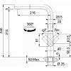 Bateria kuchenna Mythos pull-out  Czarna stal szlachetna  115.0550.442 Franke, zamowienie - zdjecie №6 - small