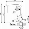 Bateria kuchenna Lina L Shape Czarny mat 115.0693.393 Franke, cena - zdjecie №5 - small