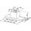 Okap Style Drip-Free K-Link FST DRIP-FREE 60 X/2 KL Stal szlachetna/Czarne szkło 305.0705.074 Franke, zdjecie - zdjecie №4 - small