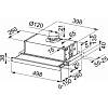 Okap szufladowy Telescopic LED FTC 532L GR/XS Stal szlachetna / szary 315.0547.794 Franke, kupic - zdjecie №2 - small