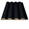 Panel ścienny akustyczny AGT LB-5014 723 Czarny jedwab 2800x134x18mm, kupic - zdjecie №2 - small