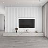 Panel ścienny AGT LB-6500 734 Biały jedwab 2800х170х18mm, kupic - zdjecie №2 - small