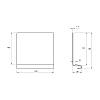 Uchwyt na tablet Cosma USEIT, 150 mm, czarny, zdjecie - zdjecie №4 - small