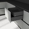 Komplet szuflady wewnętrznej Muller Box profi line 3D L=300 Н=127 Antracyt - small