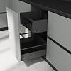 Komplet szuflady wewnętrznej Muller Box profi line 3D L=400 Н=178 Antracyt - small