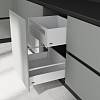 Komplet szuflady wewnętrznej Muller Box profi line 3D L=400 Н=178 Biały - small