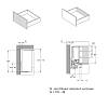 Komplet szuflady wewnętrznej Muller Box profi line 3D L=500 Н=95 Biały, zdjecie - zdjecie №4 - small