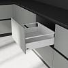 Komplet szuflad Muller Box profi line 3D L=350 Н=95 (+1 reling) Biały - small