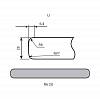 Blat Luxeform S056-2 U Granit Złoty wilgocioodporny 3050х900х28mm, kupic - zdjecie №2 - small