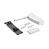 Pull to move Silent - kompletny zestaw, lekkie, biały, lewy (9277600) Hettich - small